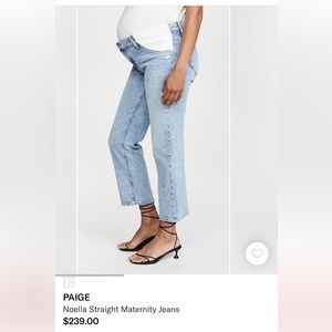 Paige maternity jeans